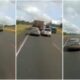 Accident caught on camera Video shows truck driver seemingly sleeping