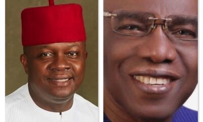 Valentine Ozigbo and Ugochukwu Uba all PDP candidates in Anambra
