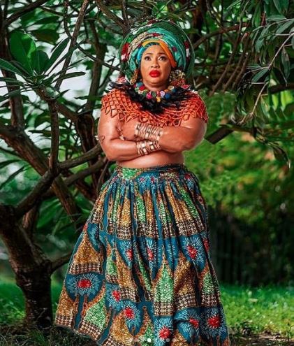 Clarion Chukwurah Breaks The Internet With Her Topless Nature Themed Birthday Shoot 1