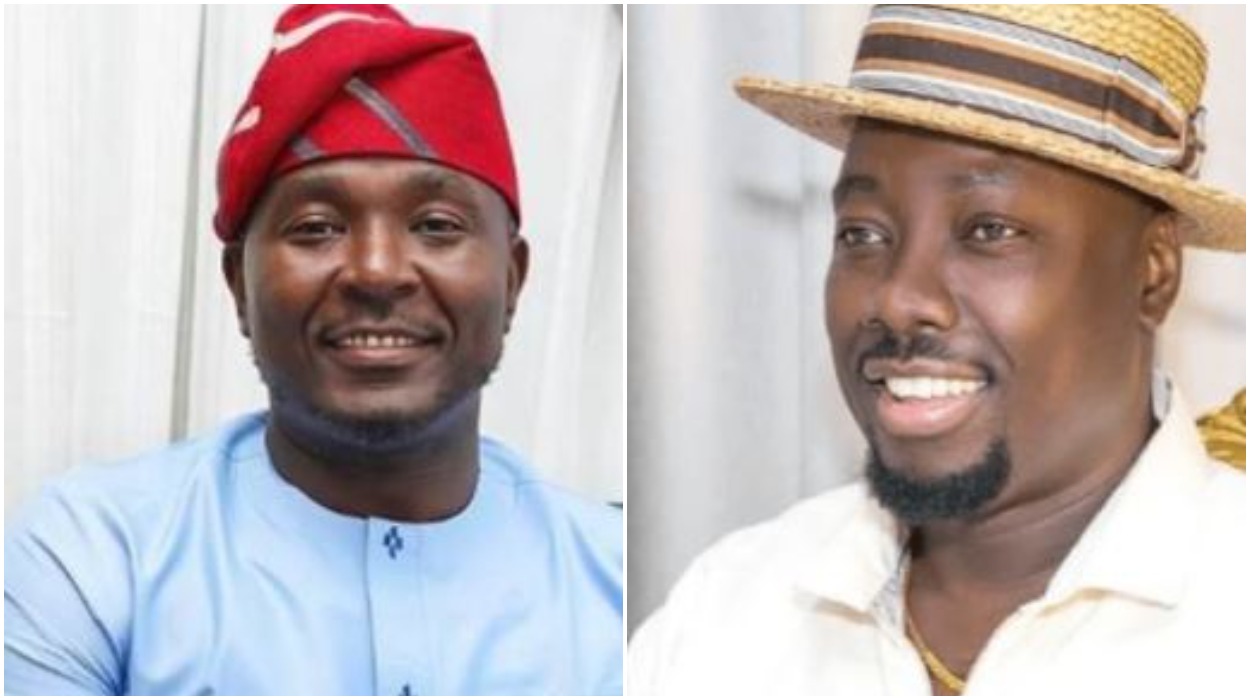 Lawmaker Akin Alabi at Obi Cubanas mother burial