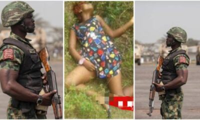 Soldier kills girlfriend for dumping him after he sponsored her education