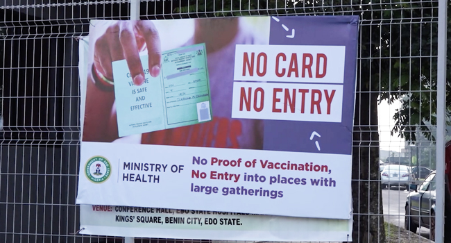 Edo Vaccination policy