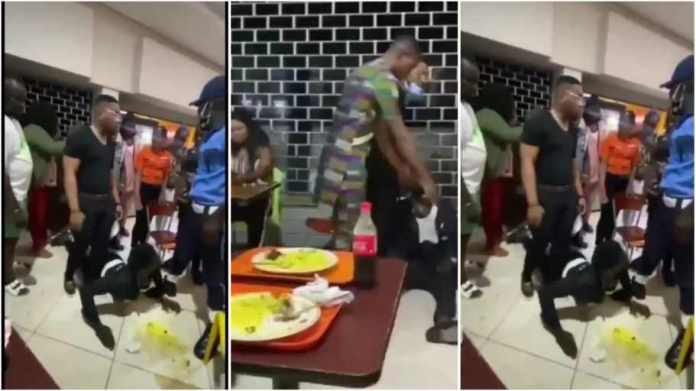 man caught