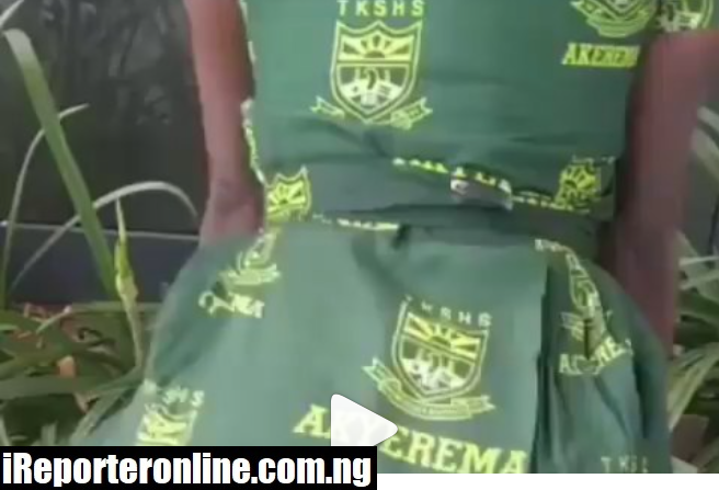 school girl twerking