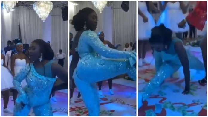Bride leave guests speechless with her crazy twerking skills video goes viral ll