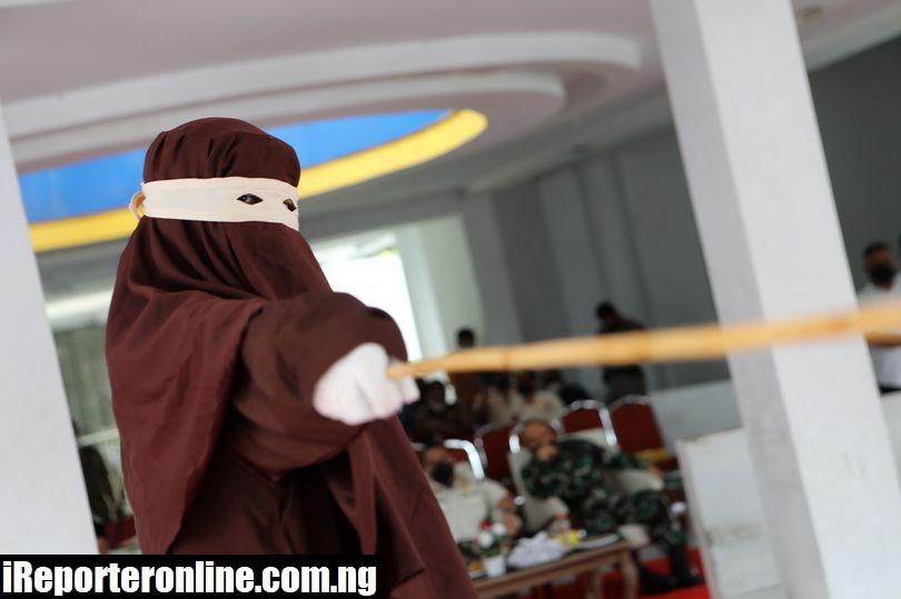 0 Shariah punishment in Aceh Banda Aceh Indonesia 10 Nov 2021