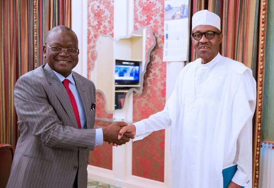 GOVERNOR ORTOM buhari