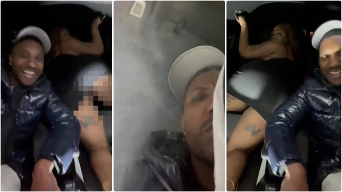 Man Involved In An Accident As Curvy Lady Twerks For Him Whilst Driving (Video)