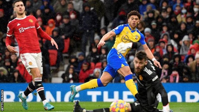 FT: Man United Vs Southampton (Details)