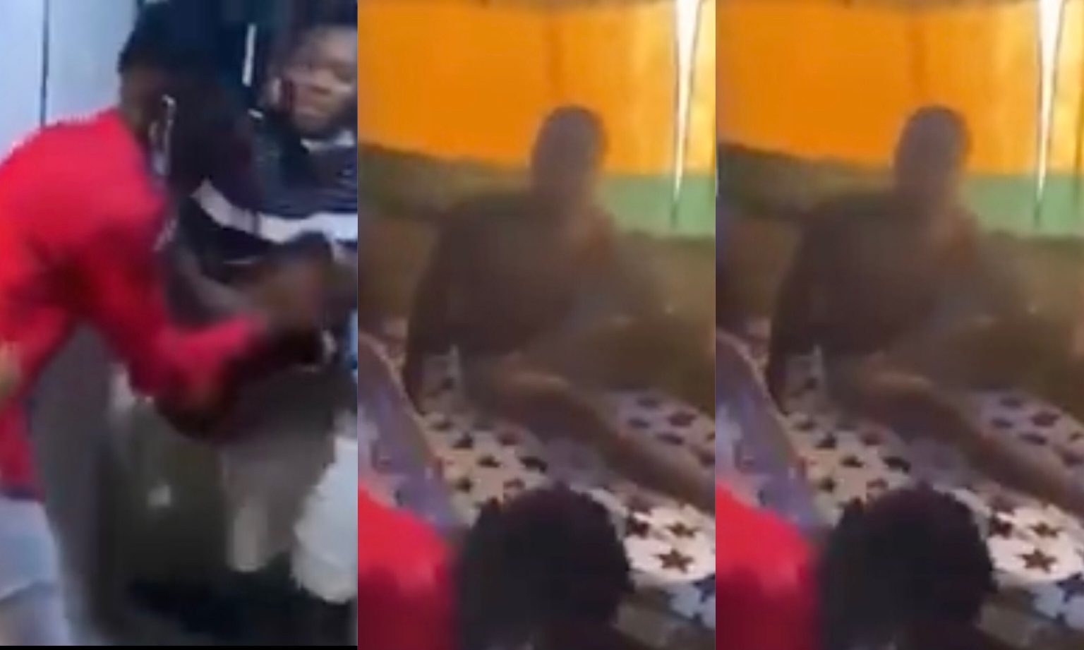 Valentine's Day: Boy Heartbroken After Catching His Girlfriend With Another Man In Hostel Bed (Video)
