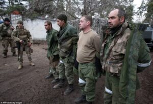 JUST IN: Russian Soldiers Captured In Ukraine
