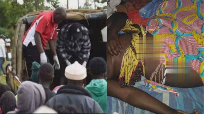 woman found dead with unconscious man