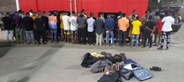 EFCC Arrests 75 Yahoo Boys In Imo (Photos)