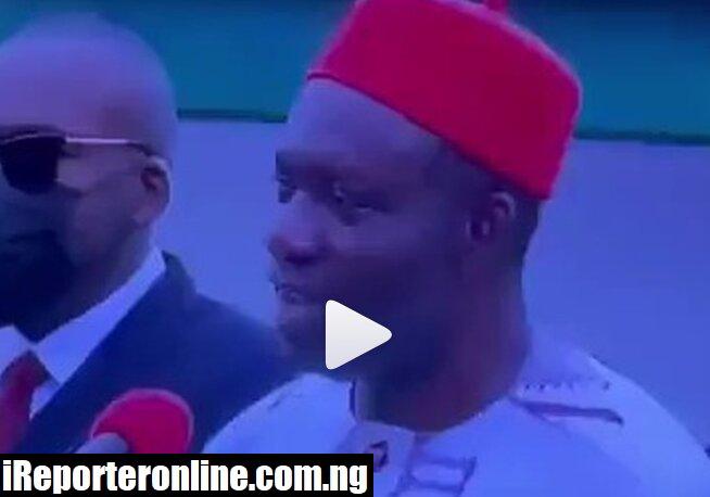 Drama As Soludo Orders Noisemakers To Leave Swearing-In Venue (Video)