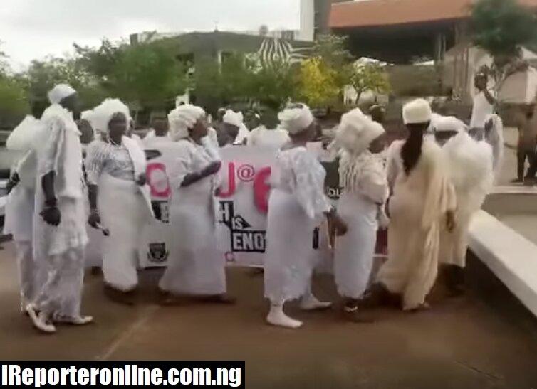 Traditionalists Protest Appointment Of Bamire As OAU Vice-Chancellor (Video)