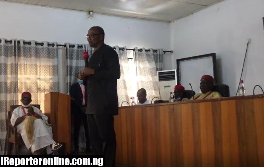 2023 Presidency: Moment Peter Obi Declared Interest (Video)