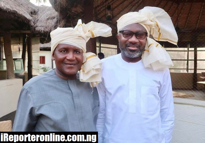 Femi Otedola Celebrates Aliko Dangote On Birthday With A Picture That Got People Talking (Take A Look)