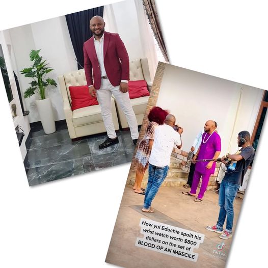 How I Broke My Expensive Wristwatch On Set - Yul Edochie