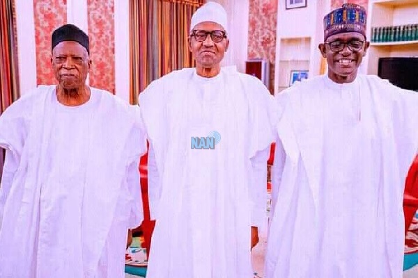 Buni presents new APC Chairman to Buhari