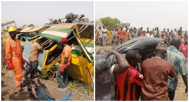 Train Derails In Kaduna, Kills Driver 56 Train Derails In Kaduna, Kills Driver