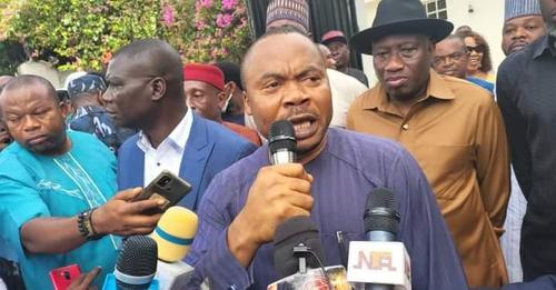 ‘Bag Of Rice Was N7000, Today It Is N35,000’ - Protesters Beg Jonathan To Join 2023 Presidential Race