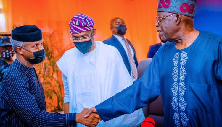[BREAKING] 2023: Tinubu, Osinbajo Others Present As South-West APC Presidential Aspirants Meet (Photos)