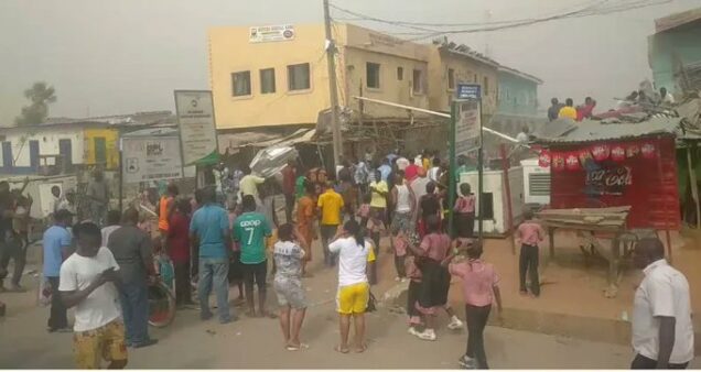Moment Massive Explosion Hit Kano (Video)