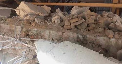 BREAKING: Another Storey Building Collapses In Lagos