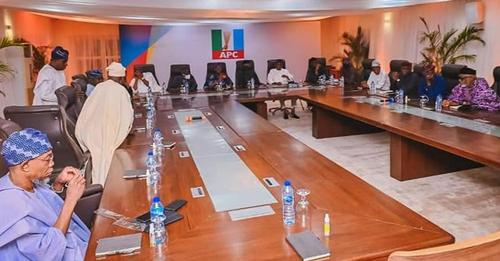 Drama As Aregbesola Refuses To Shake Hands With Omisore At South-West APC Meeting