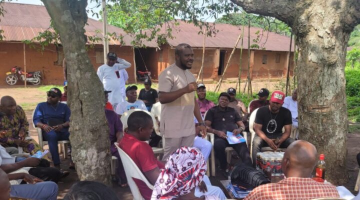 Campaign Council Of Ambassador Terry Igiebor Pay Vital Visit To Ugu Ward Of Orhionmwon LGA, Edo State (Photos And Video)
