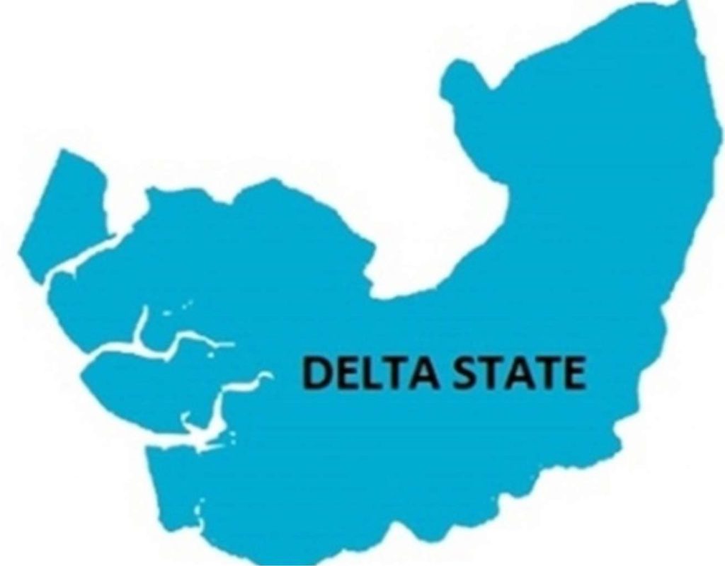 Delta State map