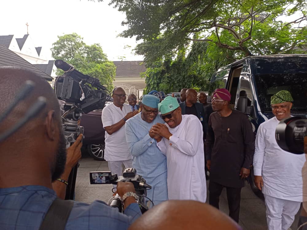 Fayemi Sanwo Olu Akeredolu visit Wike 6