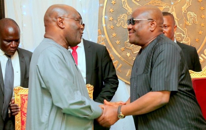 Atiku Wike meet in Abuja