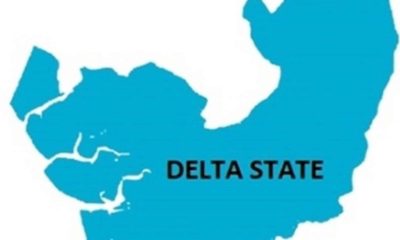 Delta State map