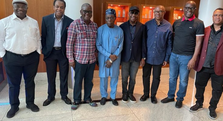 JUST IN: Obasanjo, Wike, Obi, Others Meet In London