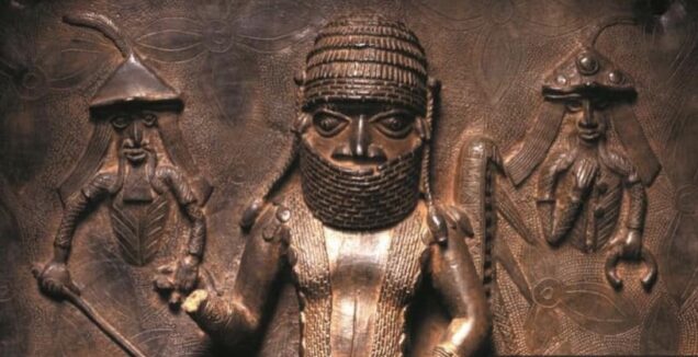 One of the bronze artefacts looted from Benin 636x326 1