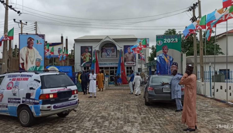 Photo of the Tinubu Shettima Campaign Office in Damaturu Yobe State capital 750x430 1