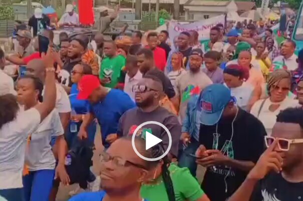 VIDEOS From One-million-man March For Peter Obi In Owerri, Imo Emerge On Social Media