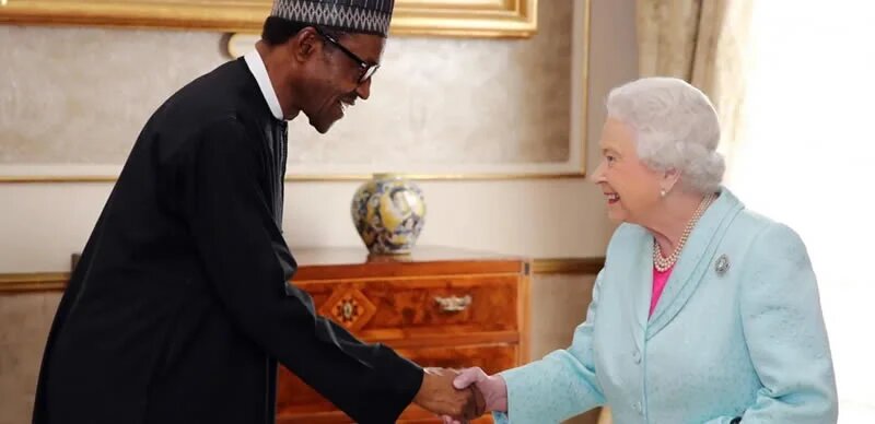 Buhari and Queen Elizabeth