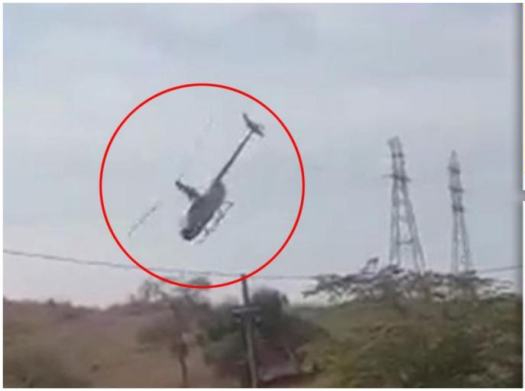 Helicopter carrying politicians crash to ground in Brazil video