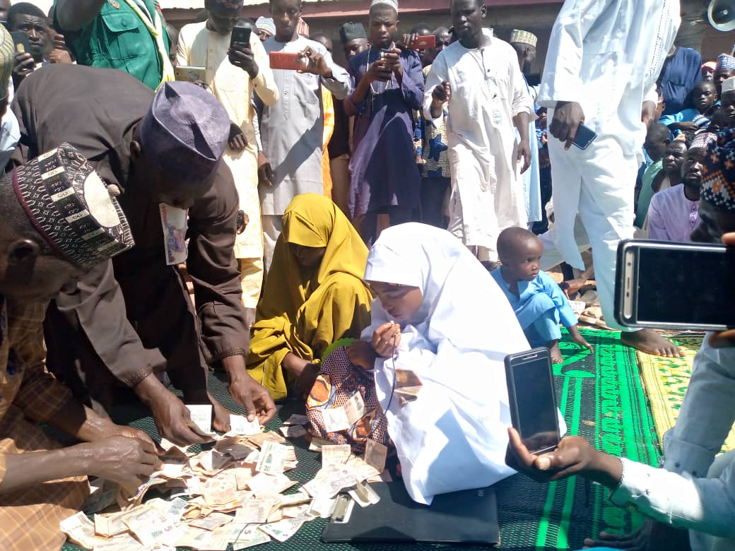 Katsina girl momorises write Quran