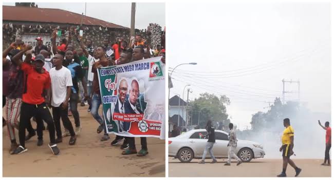 Peter Ob supporters Ebonyi