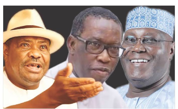 Wike Okowa and Atiku