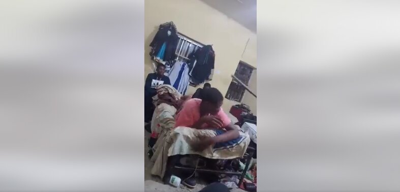 Student Of Nigerian Private University ‘Bingham’ Bullies, Flogs School’s Freshman (VIDEO)