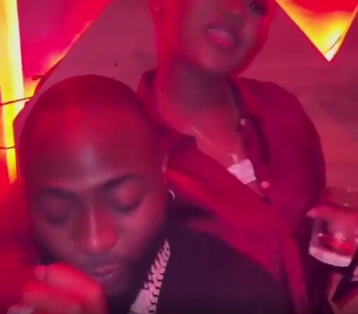 See What Davido And Chioma Were Spotted Doing At The Club (VIDEO)