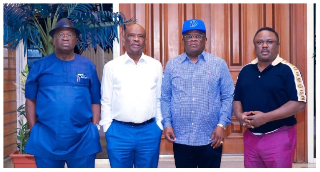 Ayade Umahi visit Wike