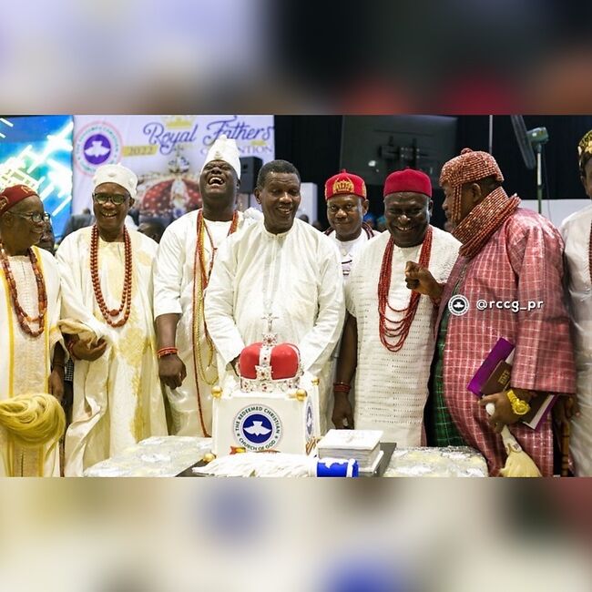 ooni of ife and pastor ea adeboye
