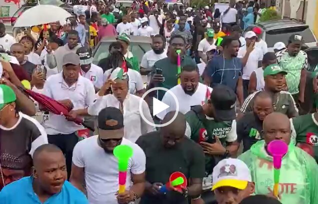 VIDEOS From Rally Held For Peter Obi In Lagos