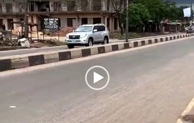Uzodinma's Convoy Is So Long (VIDEO)