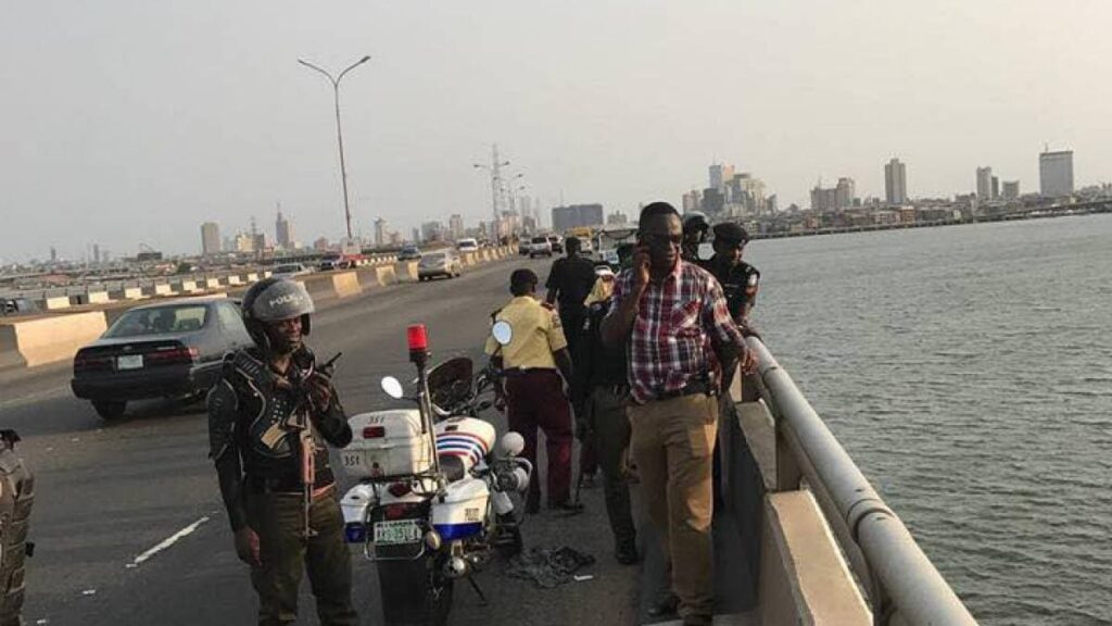 Lagos lagoon suicide